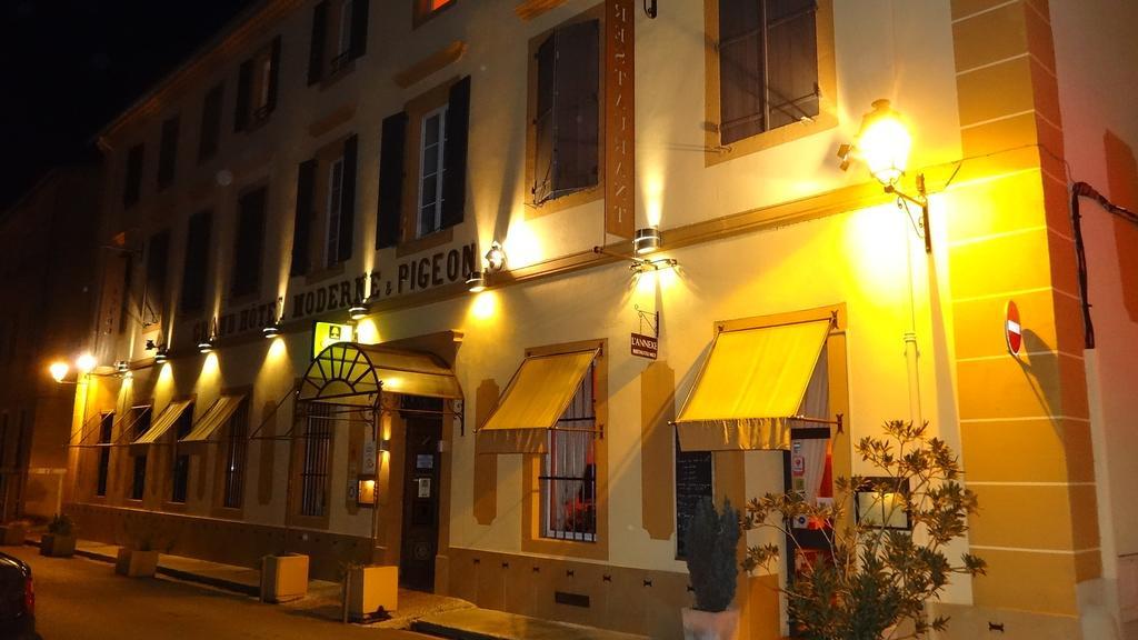 Hotel Moderne Et Pigeon Limoux Εξωτερικό φωτογραφία