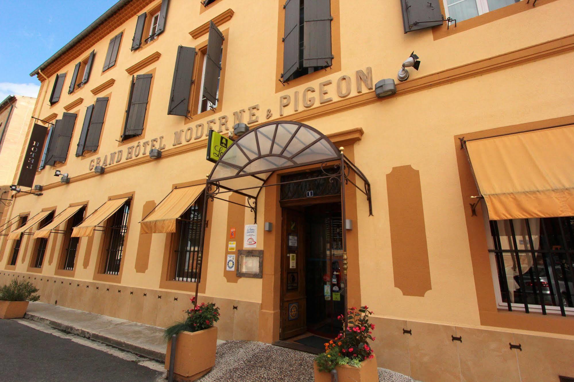 Hotel Moderne Et Pigeon Limoux Εξωτερικό φωτογραφία